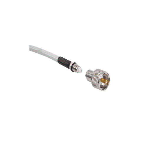 Shakespeare PL-259-ER Screw-On PL-259 Connector f/Cable w/Easy Route FME Mini-End