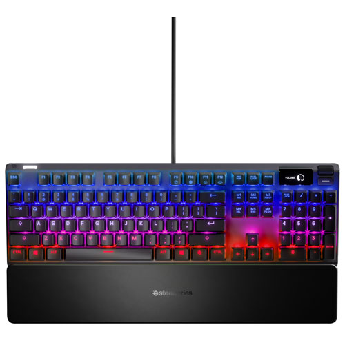 SteelSeries Apex Pro Backlit Mechanical OmniPoint Gaming Keyboard - English