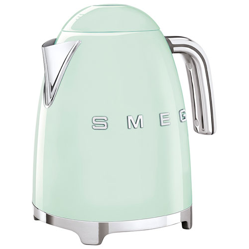 Bouilloire électrique de style années 50 de Smeg - 1,7 L - Vert pastel