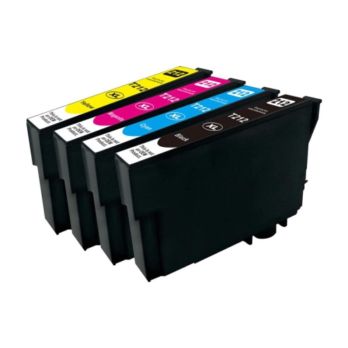 Compatible Epson  212XL Combo Ink  Cartridge High Yield BK C 