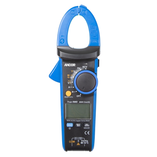 ANCOR  True Rms 12 Function Digital Snap-Around Meter