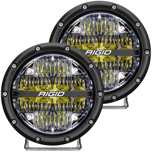 RIGID INDUSTRIES  360-Series 6" Led Off-Road Fog Light Drive Beam W/white Backlight - Black Housing