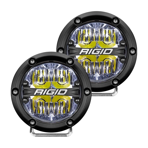 RIGID INDUSTRIES  360-Series 4" Led Off-Road Fog Light Drive Beam W/white Backlight - Black Housing