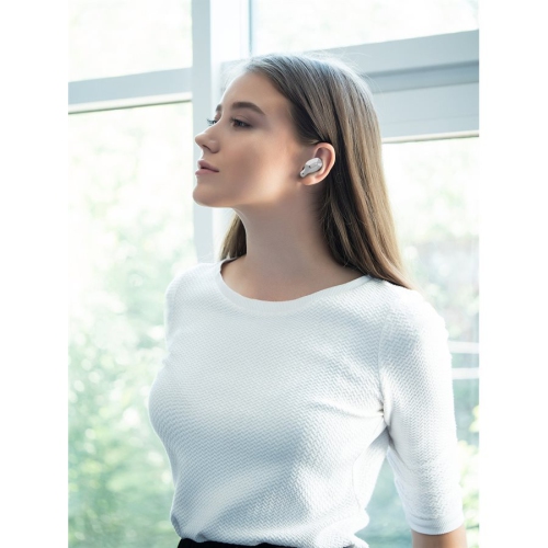 LAX LAUD TW22WH True Wireless MAX In-Ear Bluetooth Earbuds with Charging Case - White