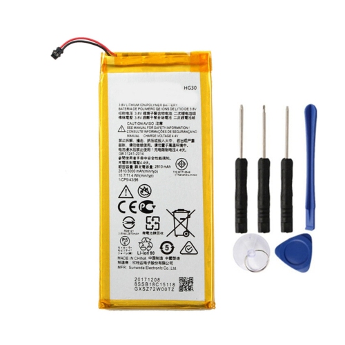 Replacement Battery & Repair Tools Compatible for Motorola Moto G6 XT1925 XT1860, HG30