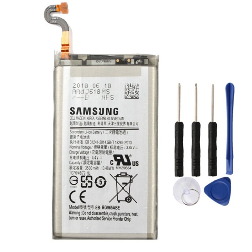 CSMART  Replacement Battery & Repair Tools Compatible for Samsung Galaxy S9 Plus (G965), Eb-Bg965Abe