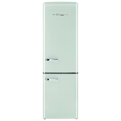 Unique Retro 22" 9 Cu. Ft. Bottom Freezer Refrigerator - Summer Mint Green