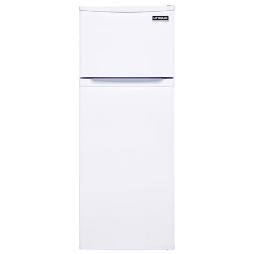 Unique 20" 6 Cu. Ft. Solar-Powered Direct Current Top Freezer Refrigerator - White