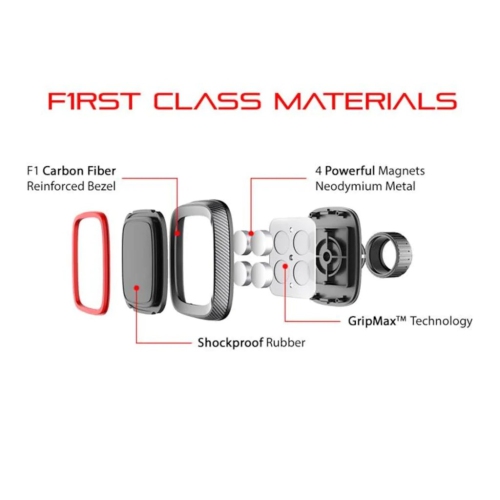 GO-Des Universal Cell Phone Holder Magnetic Air Vent Car Phone Mount