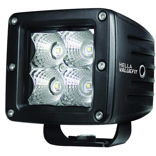 HELLA MARINE  Value Fit Led 4 Cube Flood Light - Black