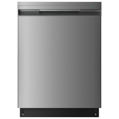 Insignia 24" 49dB Built-In Dishwasher with Third Rack - Stainless Steel