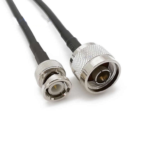 Hyfai 3 ft LMR195 N-Type Male Plug to BNC Male RF Coaxial Antenna Cable Pigtail Jumper Connector