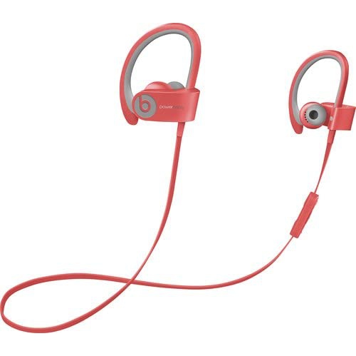 Refurbished (Good) - Beats by Dr. Dre MKPT2AM/A Powerbeats2 Wireless Earbud Headphones with MIC - Bluetooth - Pink