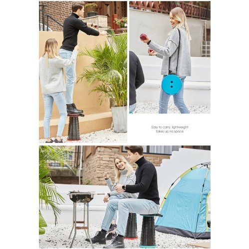Retractable Outdoor Portable Stool Folding Camping/Fishing Stool (FREE SHIPPING)