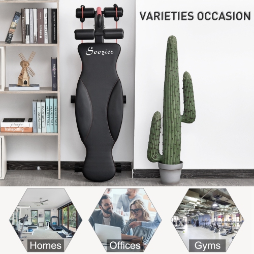 Soozier Multifunctional Sit Up and Dumbbell Bench, Exercise Utility Bench