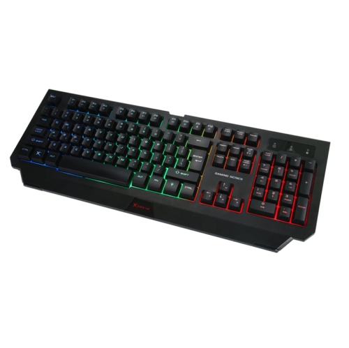 Xtrike Me KB-507 - Wired Gaming Keyboard with 104 Keys and Backlight, Black