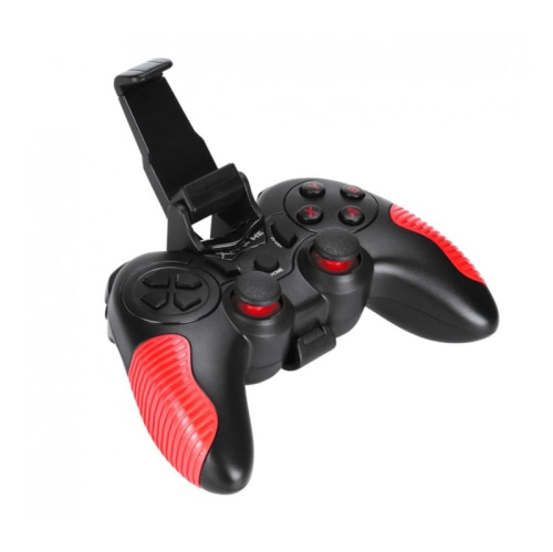 Xtrike Me GP-45 - Manette de Jeu Sans-Fil avec Batterie Intégrée, Bluetooth ou Filaire, Pour Android et PC, Noir