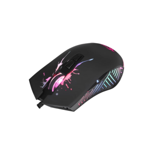 Xtrike Me GM-215 - Optical Gaming Mouse, Wired with 7 Buttons and Backlight, DPI 1200 to 7200, Black