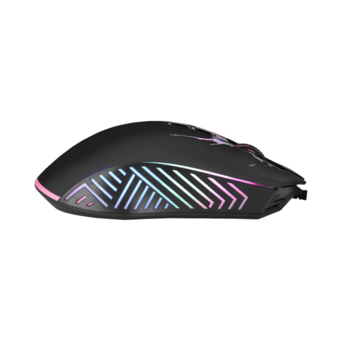 Xtrike Me GM-215 - Optical Gaming Mouse, Wired with 7 Buttons and Backlight, DPI 1200 to 7200, Black