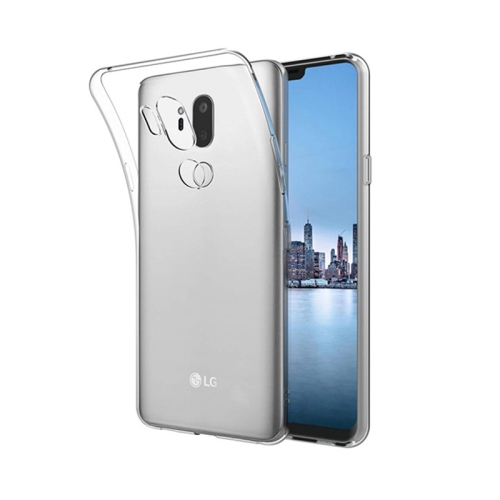 【CSmart】 Ultra Thin Soft TPU Silicone Jelly Bumper Back Cover Case for LG K20 2019, Transparent Clear