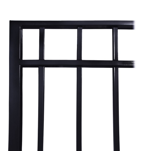 ALEKO DG14MADSSW Madrid Style Single Swing Steel Driveway Gate 14'