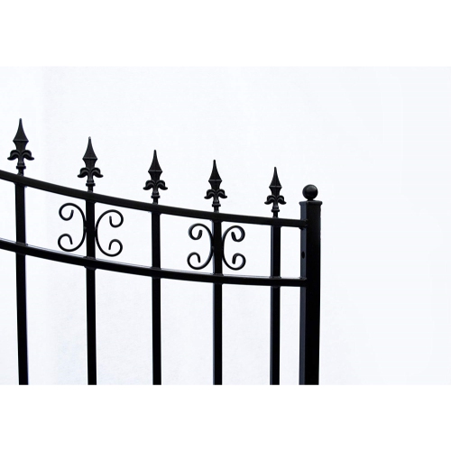 ALEKO® DG14STPSSW St.Petersburg Style Single Swing Steel Driveway Gate 14' X 6 1/4' FREE SHIPPING!