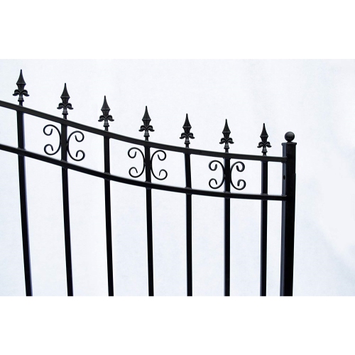 ALEKO® DG14STPSSW St.Petersburg Style Single Swing Steel Driveway Gate 14' X 6 1/4' FREE SHIPPING!