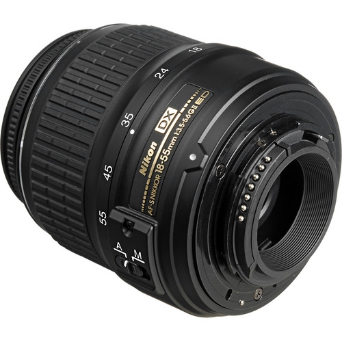 Nikon AF-S 18-55mm f/3.5-5.6G Zoom ED II AF-S DX Lens - US Version