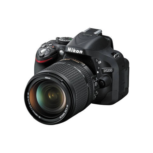 Appareil photo reflex numérique D5200 de Nikon avec objectif VR DX 18 mm de Nikon - version É.-U. avec garantie du vendeur