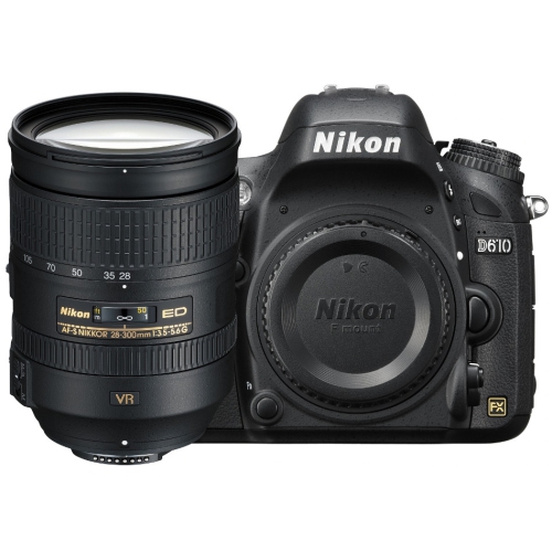 Nikon D610 DSLR Camera with 28-300mm Lens - US Version w/ Seller Warranty