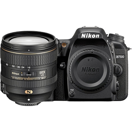 Nikon D7500 DSLR Camera with 16-80mm Lens 13535 - US Version w/ Seller Warranty