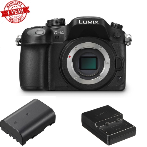 Appareil photo reflex numérique Lumix DMC-GH4 4K sans miroir Micro quatre tiers de Panasonic États-Unis – version américaine avec garantie du vendeur