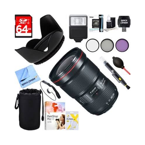CANON  Ef 16-35MM F/2.8L Iii Usm Ultra Wide Angle Zoom Lens + 64GB Ultimate Kit - Us Version W/ Seller Warranty