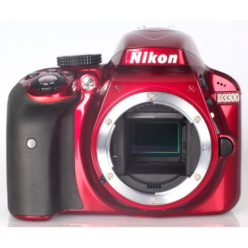 NIKON  Dslr D3300 Camera Body Only - - Us Version W/ Seller Warranty In Red