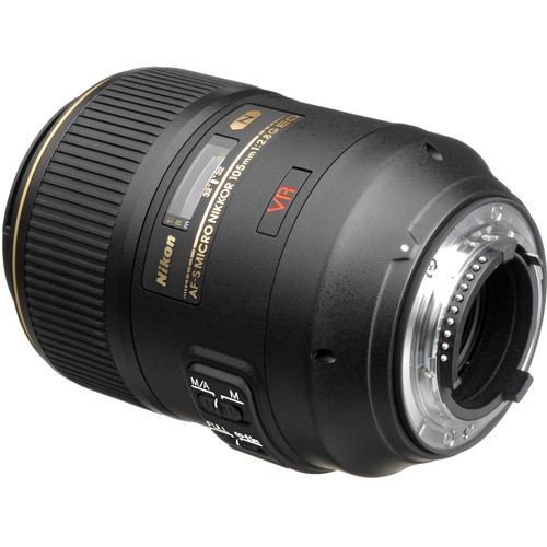 Nikon AF-S VR Micro 105mm F/2.8G IF-ED Lens W Accessory Kit - US
