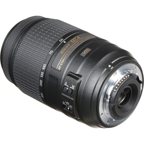 Nikon 55-300mm f/4.5-5.6G Ed VR AF-S DX Nikkor Zoom Lens for Nikon