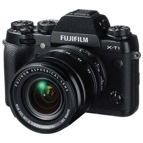 Fuji X-T1 Mirrorless Camera with 18-55mm Lens Kit