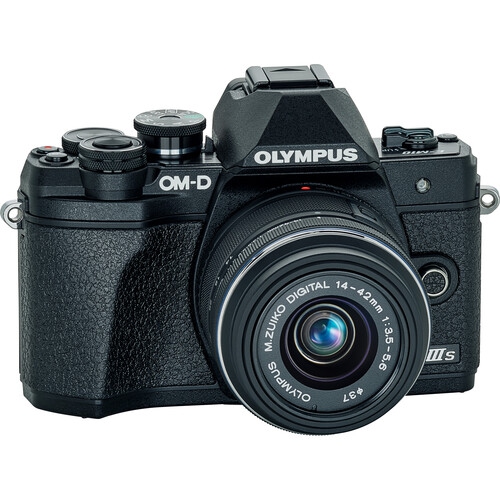 Olympus M.Zuiko Digital ED 14-42mm f/3.5-5.6 II R Lens (Black