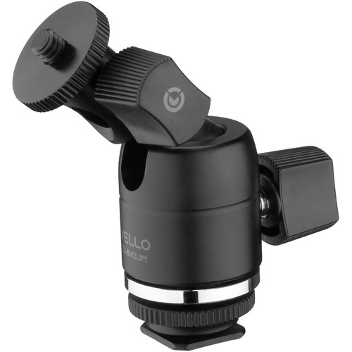 Vello Multi-Function Ball Head with Removable Top & Bottom Shoe Mounts 