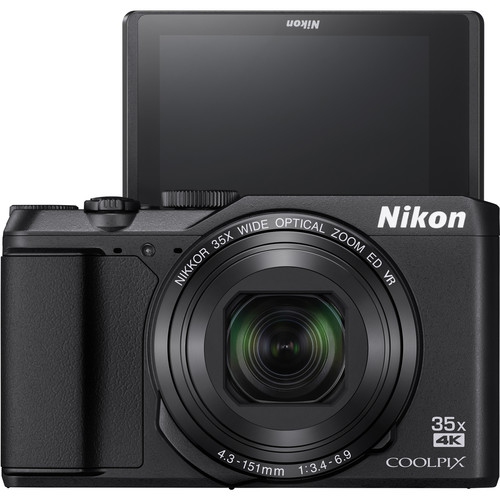 Nikon Coolpix A900 4K Wi-Fi Digital Camera (Black) with 32GB Card