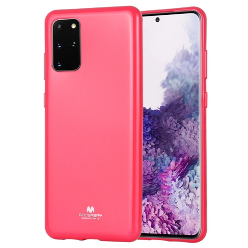 GOOSPERY  Topsave Jelly Case for Samsung A71, Hot In Pink