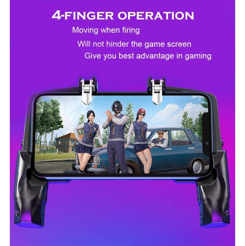 Mobile Game Controller-Aim Trigger Shooter L1R1 Sensitive Joystick-Gamepad 4-6.5" iOS & Android- PUBG/Call of Duty/Fortnite