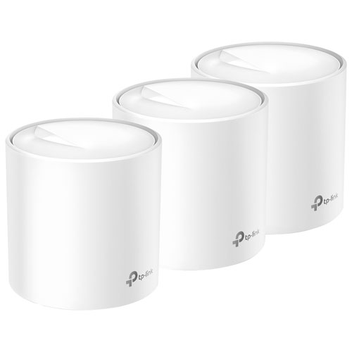 TP-Link Deco X60 AX3000 Whole Home Mesh Wi-Fi 6 System - 3 Pack
