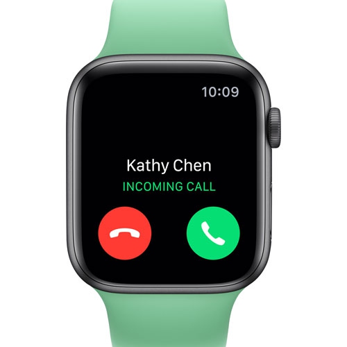 Apple Watch Series 4 (GPS) 44mm - Space Grey Aluminum Case with Black Sport Band - Certified Refurbished by APPLE - Refurbished condition - Image 6