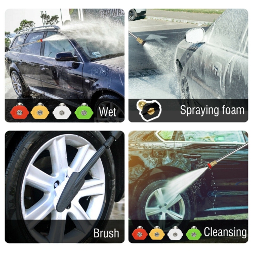 Gymax 3000PSI Electric High Pressure Washer 2000W 2GPM w/Patio Cleaner and 5 Nozzles