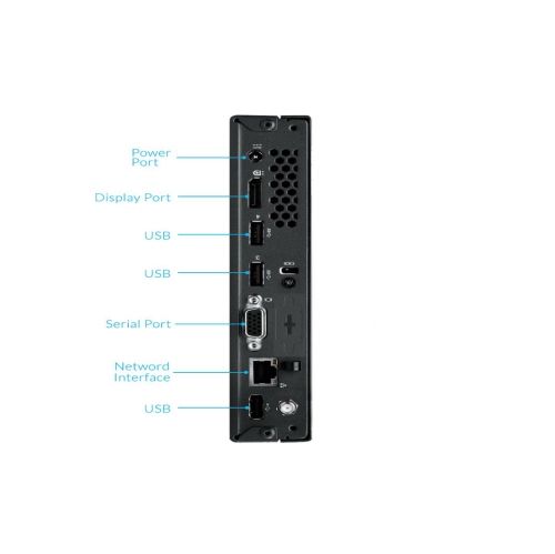 Lenovo ThinkCentre M73 Tiny Desktop - Intel Core i5-4570T, 8GB Memory, 240GB SSD, Win 10 Pro by LENOVO - Refurbished condition - Image 3