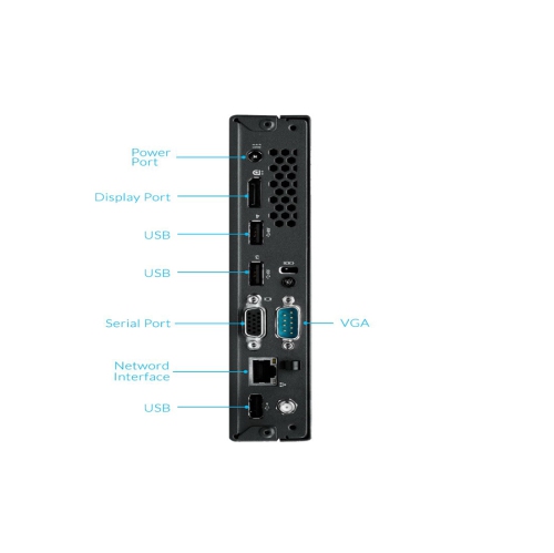 Lenovo ThinkCentre M92 Tiny Desktop - Intel Core i5-3470T, 8GB Memory, 120GB SSD, Win 10 Pro by LENOVO - Refurbished condition - Image 3