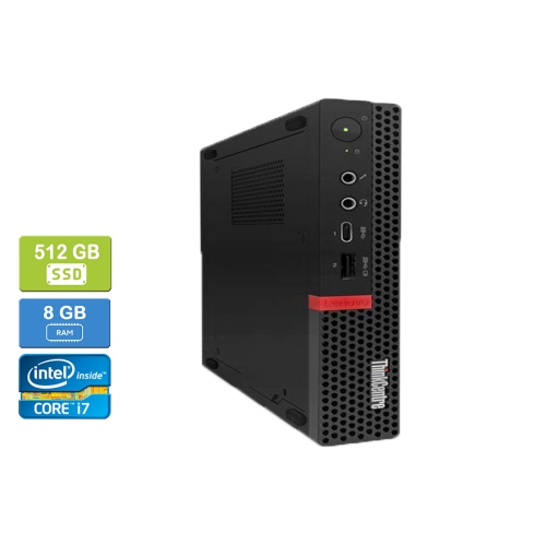 LENOVO  Refurbished (Good) - M920 Tiny Intel Core I7-8700T 2.40 Ghz, 8GB, 512GB SSD, Win 10 Pro