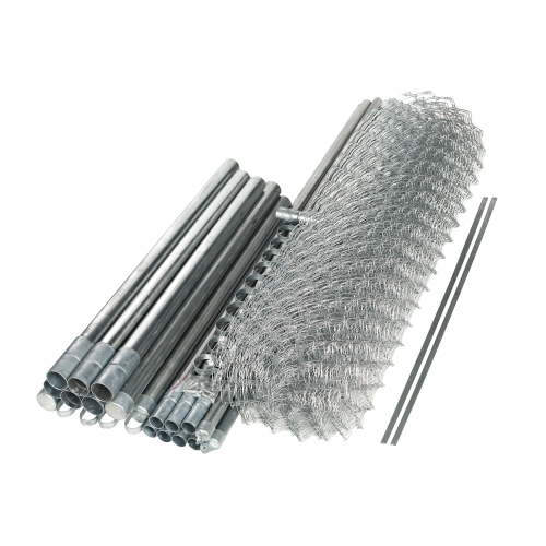 ALEKO® Galvanized Steel Chain Link Fence 5X50 Feet Complete Kit