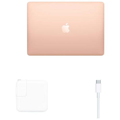 Refurbished - Apple MacBook Air 13.3" w/ Touch ID - Gold (Intel Core i3 1.1GHz/256GB SSD/8GB RAM) -En (2020 Model)